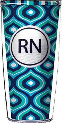 Stock Wrap and Emblem - Original Traveler 16 oz - RN Emblem on Color Drops
