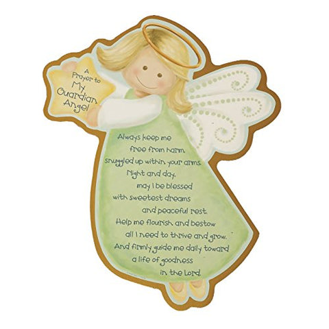 A Prayer To My Guardian Angel Wall Plaque