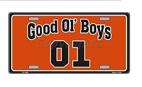 GOOD OL BOYS WHOLESALE METAL NOVELTY LICENSE PLATE LP-1924