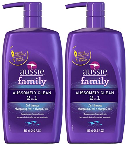Aussie Shampoo 2N1 Ausomly Clean With Pump - 29.2oz