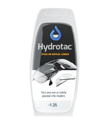 Stick-on Bifocal Reading Lenses, +125