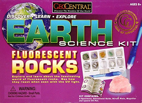 Fluorescent Rocks Earth Science Kit