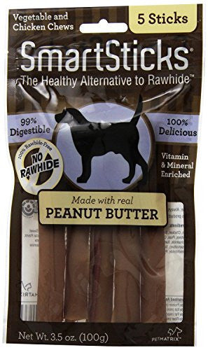 Smartsticks - Peanut Butter, 5 pk