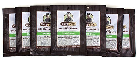 100% Grass Fed Beef Jerky - Traditional, 1.5 oz