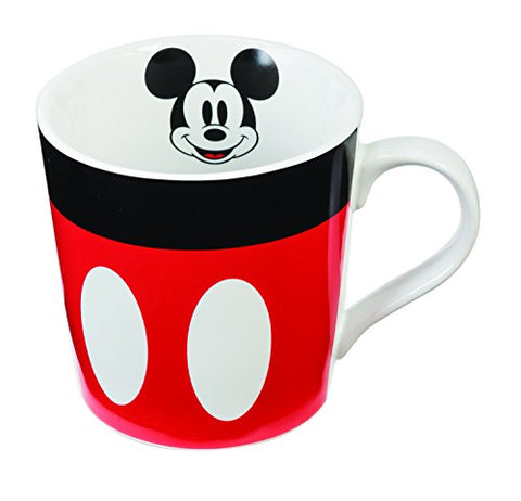 Disney Mickey Mouse 12 oz. Ceramic Mug, 5 x 3.5 x 3.75" h