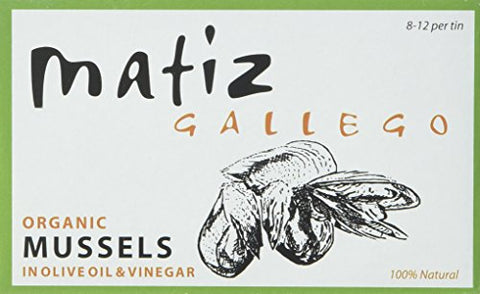Matiz Mussels in Olive Oil Organic, 4 oz