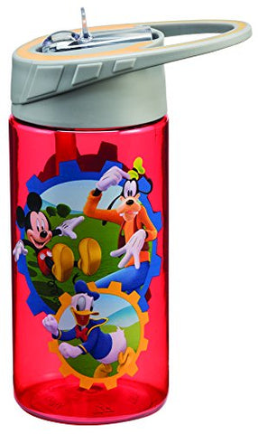 Disney Mickey Mouse Clubhouse 14 oz. Tritan Water Bottle, 3 x 4 x 7" h