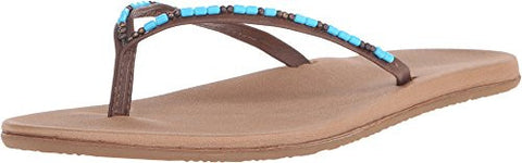 Women's Sandals Jayde - Tan/Blue, Size 8