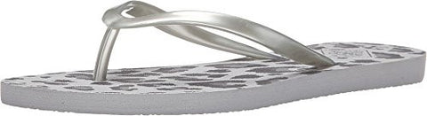 Women's Sandals Jess Print - Silver/Grey Leopard Print, Size 7