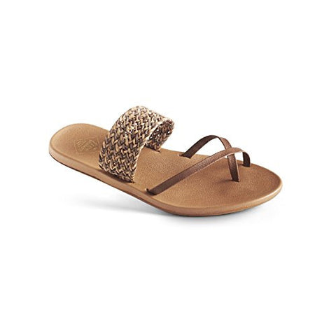 Women's Sandals Carolina - Brown/Tan, Size 8