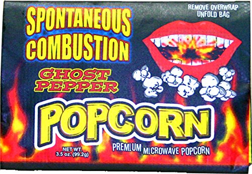 Spontaneous Combustion Ghost Pepper Popcorn 3.5 oz