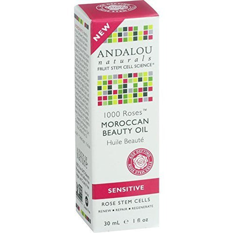 Andalou Naturals 1000 Roses Moroccan Beauty Oil, 1 oz