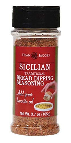 Bread Dipping Seasonings, Sicilian Jar, 3.7 oz