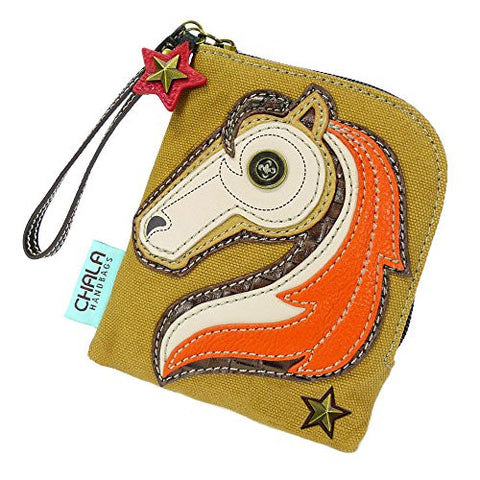 Zip Wallet - Chala Horse,Brown