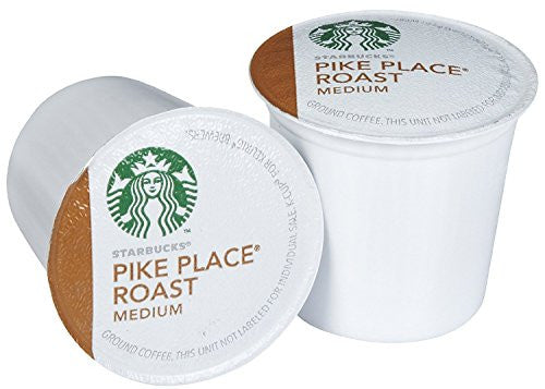Starbucks - Pike Place Roast Medium, 72-Count K-Cup