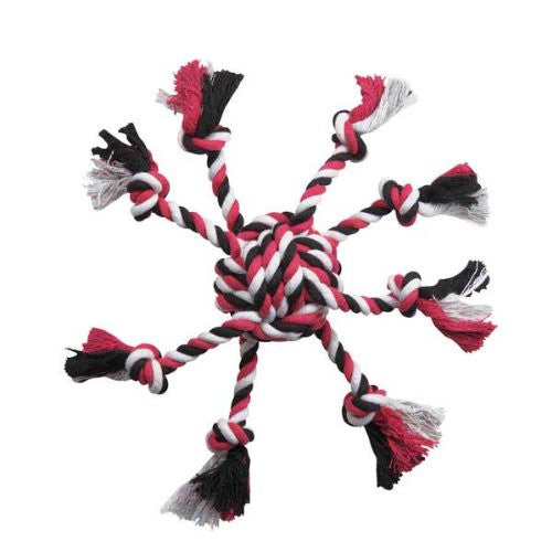 Zanies Crazy Eight Rope Toys - Pink