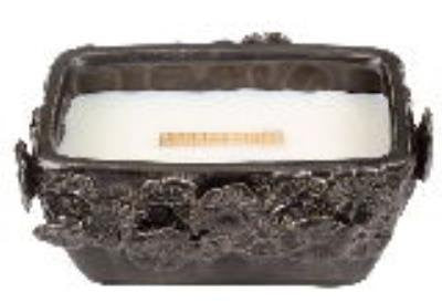 Garden Terrace Collection Hearthwick Flame Scented Candle - Fireside, Rectangle (7.25” x 4.25” x 3.5”)
