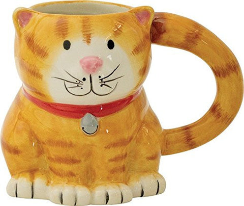 Figural Mugs, Cat Mug, 14oz