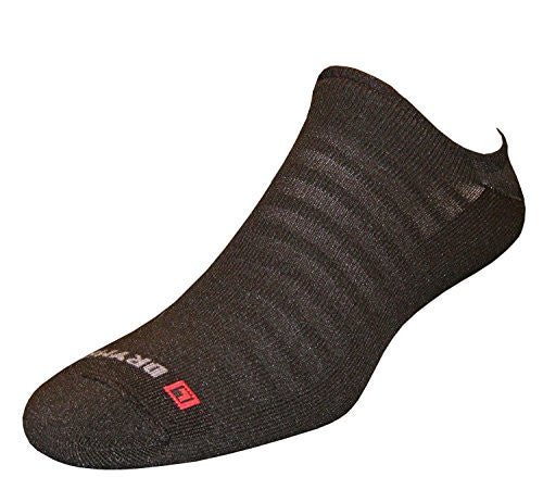 Drymax - Running Socks, Run Hyper Thin No Show - Black, M