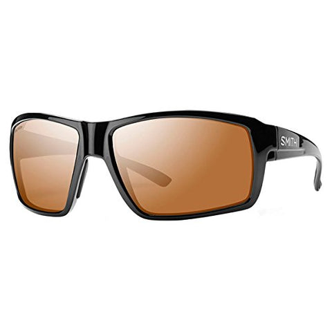 Colson Bifocal Sunglasses, Carbonic Polarized Copper Mirror 2.50 Lens, Black Frame
