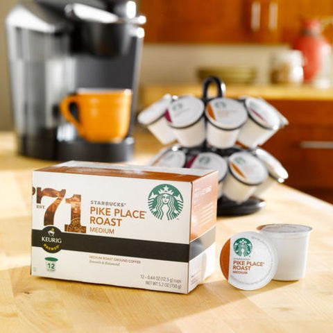 Starbucks - Pike Place Roast Medium, 108-Count K-Cup