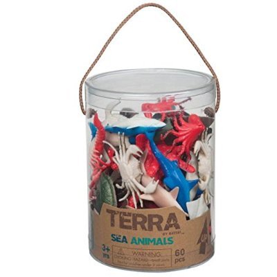 Terra Sea Animals in Tube - 60pcs