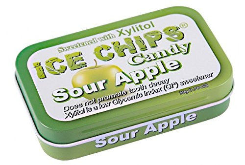 Sour Apple Ice Chips Candy