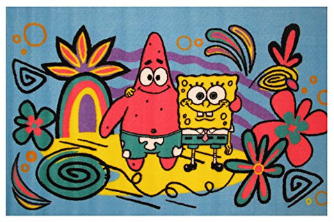 Fun Rugs SpongeBob Collection - SpongeBob & Patrick Rug, 19" x 29" (not in pricelist)