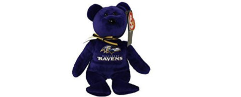 Baltimore Ravens NFL Sports Beanie Baby Bear Plush, 8-Inch