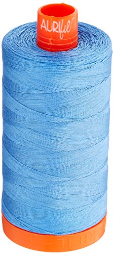 Aurifil- 50wt Cotton 1,422yd, Light Wedgewood
