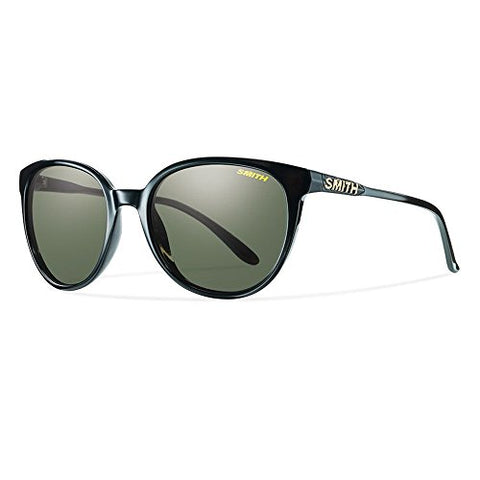 Cheetah Sunglasses, Poly Polarized Gray Green Lens, Black Frame
