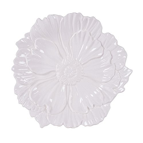 FITZ AND FLOYD SAVANNAH HOME CANAPE PLATE WHITE