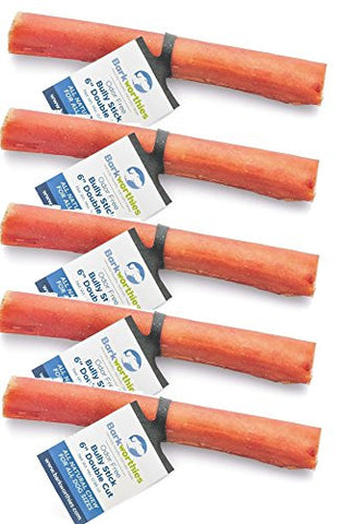 6" Double Cut Odor Free Bully Stick