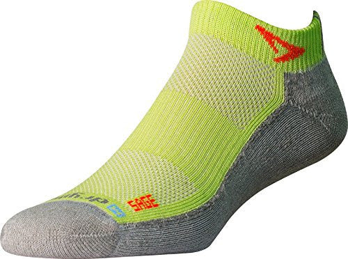 Maximum Protection Trail Run Mini Crew - Sage Runner, Lime/Gray, L