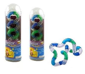 Tangle Relax Therapy- Green/Light Blue/Navy/White/Clear