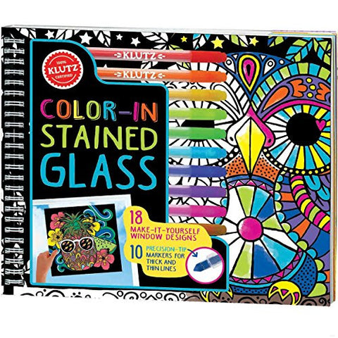 Color-In Stained Glass