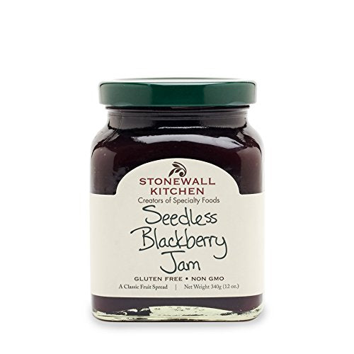 Seedless Blackberry Jam 12 oz Jar