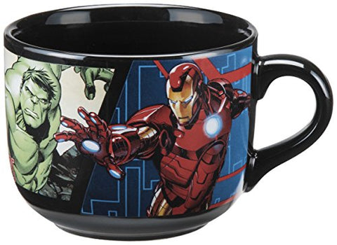 Marvel Avengers Assemble 20 oz. Ceramic Soup Mug, 6 x 4.5 x 3.5" h