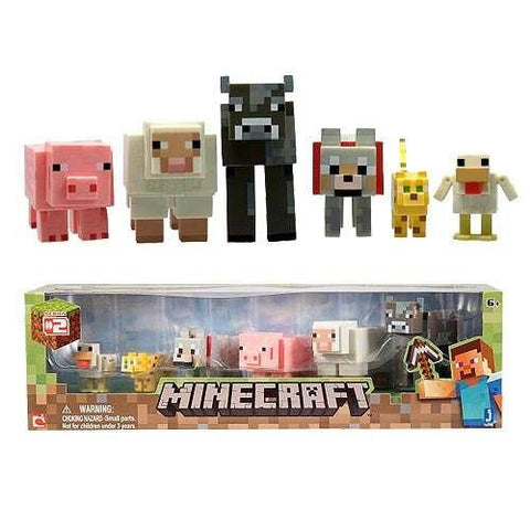 Mnecraft - Core Animal, Pack of 6