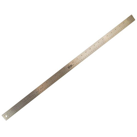30" Flexible Metal Ruler, 30in L x 0.8in W x 0.05in H, 0.3 lb