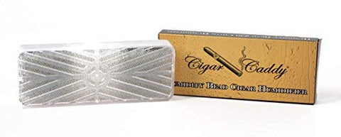 Cigar Caddy Bead Humidifier - Rectangle, 6 5⁄8”w x 2 1⁄2”h x 3⁄4”th