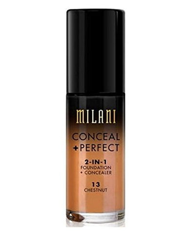 CONCEAL & PERFECT 2-IN-1 LIQUID FOUNDATION - 13 CHESTNUT