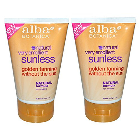 Alba Botanica Sunless Tanning Lotion, 4 oz