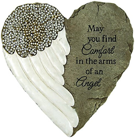 "Arms of an Angel" Beadworks Garden Stone
