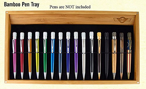 Retro Bamboo 16-pen Tray (not in pricelist)