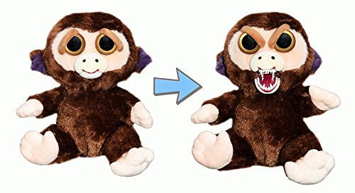 William Mark Feisty Pets Grandmaster Funk Adorable Plush Stuffed Monkey that Turns Feisty with a Squeeze