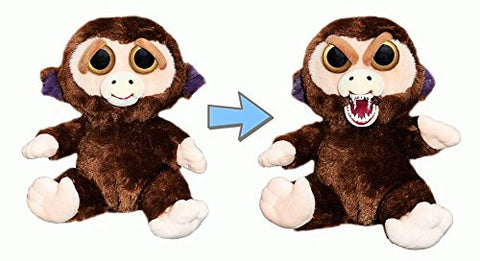 William Mark Feisty Pets Grandmaster Funk Adorable Plush Stuffed Monkey that Turns Feisty with a Squeeze
