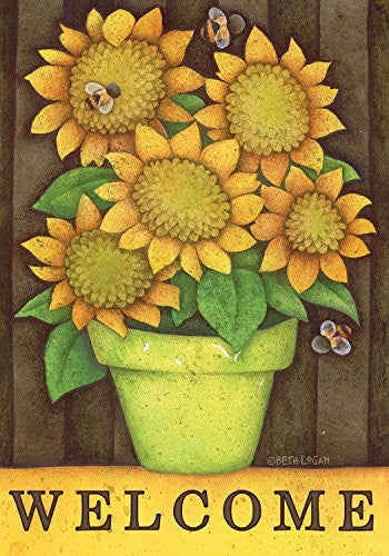 Autumn Buzz House Flag