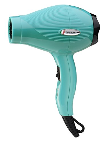 E-T.C. Mini Travel Blow Dryer, 1200W Front, Green