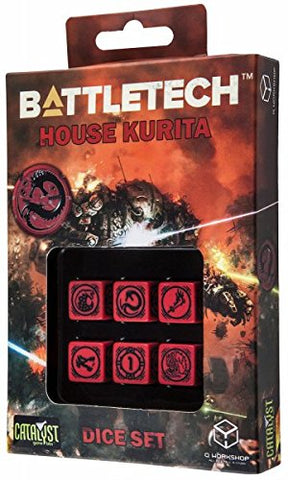 Battletech - House Kurita D6 Dice set (6)